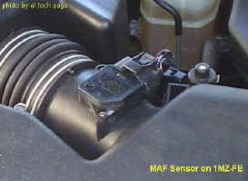 MAF Sensor on 1MZ-FE