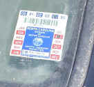 I/M Label on RX a '99 