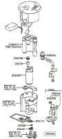 Padding (low pressure) fuel pump